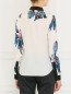 Блуза из шелка с узором Barbara Bui  –  Модель Верх-Низ1