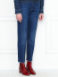 Укороченные джинсы прямого кроя Gucci  –  МодельВерхНиз