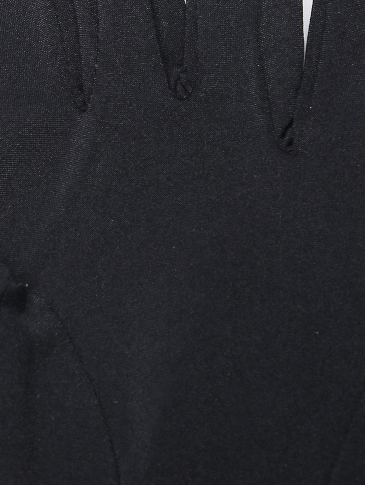 Перчатки из текстиля с принтом MM6  –  Деталь1  – Цвет:  Черный