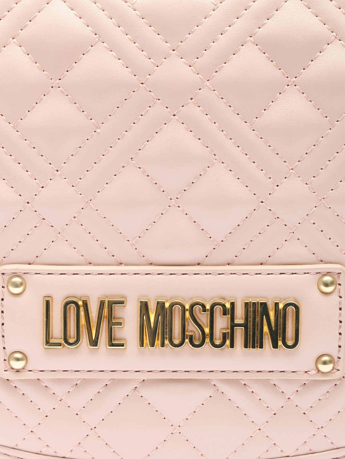 Сумка на плечевом ремне Moschino Love  –  Деталь  – Цвет:  Розовый