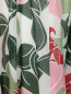 Платье-макси из хлопка с цветочным узором Max&Co  –  Деталь