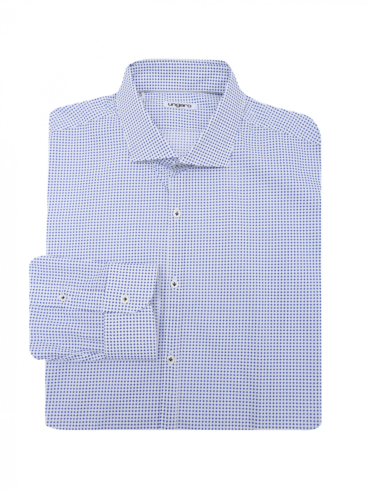 Рубашка из хлопка с узором Ungaro  –  Общий вид  – Цвет:  Узор