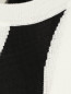 Джемпер из шерсти мелкой вязки с узором Moschino Boutique  –  Деталь