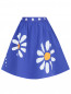 Хлопковая юбка с пайетками Marni  –  Общий вид
