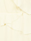 Платье из шерсти с баской и драпировкой на груди Moschino  –  Деталь