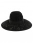 Шляпа из шерсти с узором Borsalino  –  Обтравка2