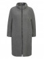 Двустороннее пальто из фактурной ткани Les Copains  –  Общий вид
