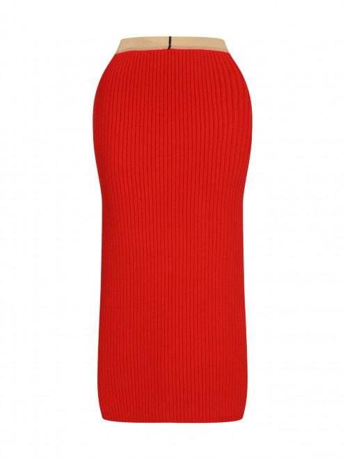 Трикотажная юбка из хлопка Calvin Klein 205W39NYC - Общий вид