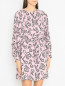 Платье свободного кроя с поясом Weekend Max Mara  –  МодельВерхНиз