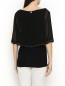 Комбинированная блуза Versace Collection  –  МодельВерхНиз1