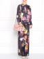 Блуза из шелка с цветочным узором Max Mara  –  Модель Общий вид