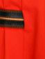 Платье из хлопка с поясом Kenzo  –  Деталь1