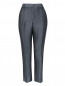 Укороченные брюки из льна и шелка Paul Smith  –  Общий вид