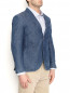 Пиджак из хлопка и льна с карманами L.B.M.  –  МодельВерхНиз