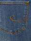 Зауженные джинсы из хлопка Corneliani  –  Деталь1