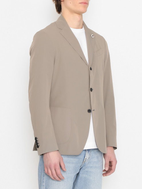 Пиджак с накладными карманами LARDINI - МодельВерхНиз