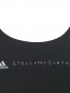 Укороченный топ с логотипом adidas by Stella McCartney  –  Деталь