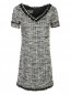 Платье-мини с короткими рукавами Moschino Boutique  –  Общий вид