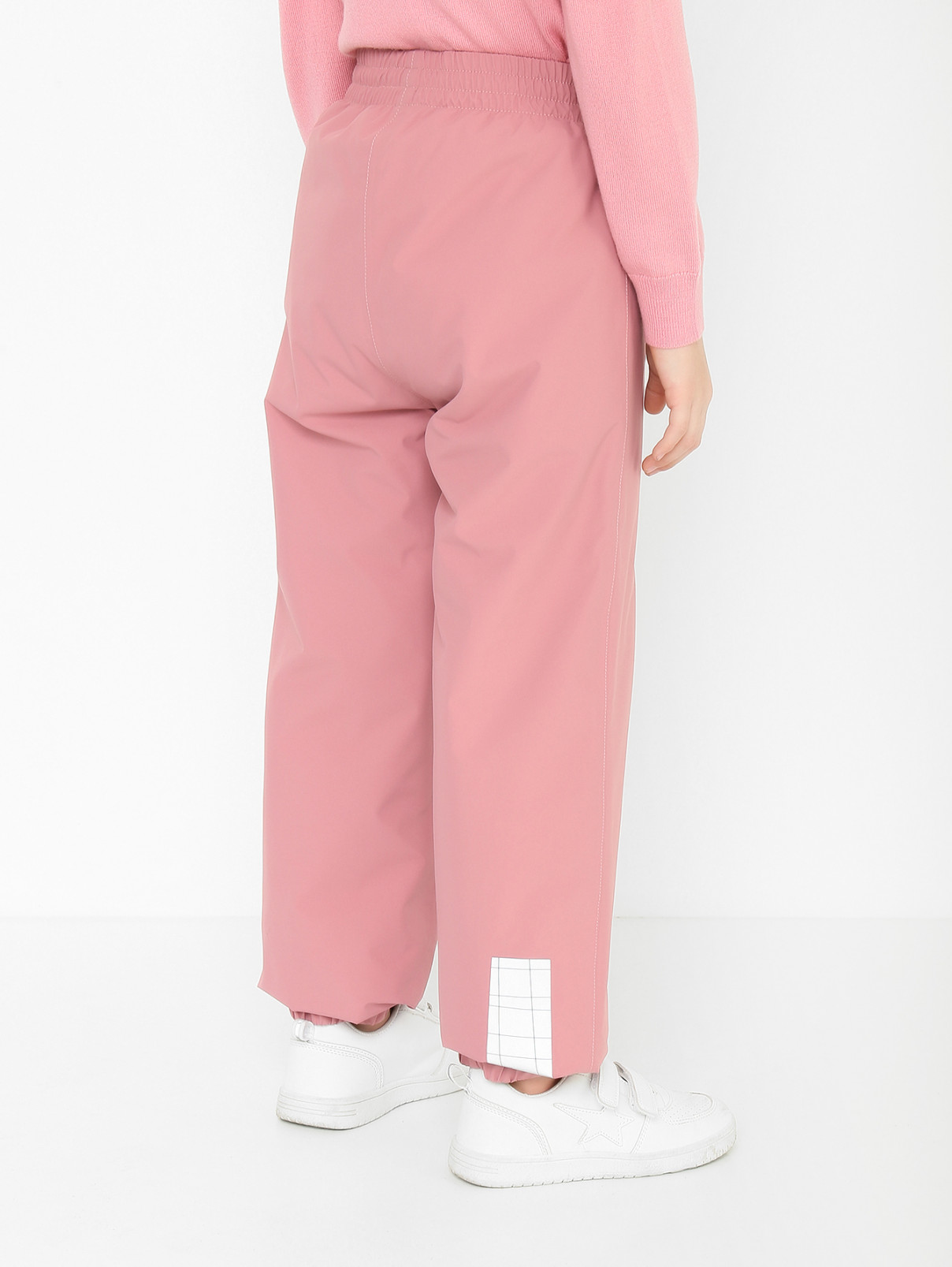 Утепленные однотонные брюки Molo  –  МодельВерхНиз1  – Цвет:  Розовый
