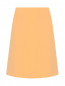 Однотонная юбка из смешанного хлопка Weekend Max Mara  –  Общий вид