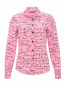 Блуза из шелка с узором Moschino Cheap&Chic  –  Общий вид