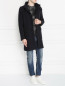 Пальто из шерсти на пуговицах с капюшоном Etro  –  Модель Общий вид
