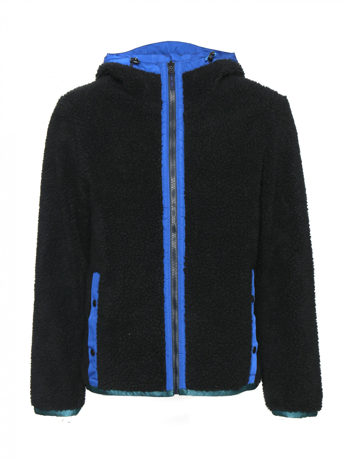 Двусторонняя куртка с контрастной отделкой Paul Smith  –  Общий вид  – Цвет:  Черный