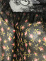 Блуза из шелка с цветочным узором и кружевной отделкой Philosophy di Lorenzo Serafini  –  Деталь