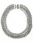 Ожерелье из металла декорированное кристаллами Marina Rinaldi  –  Общий вид