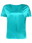 Блуза из шелка с коротким рукавом Marina Rinaldi  –  Общий вид