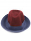 Шляпа из шерсти с узкими полями Il Gufo  –  Обтравка1