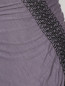 Трикотажное платье-мини с драпировкой Philosophy di Alberta Ferretti  –  Деталь