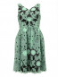 Платье из хлопка с ажурным узором и отделкой Antonio Marras  –  Общий вид