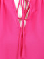 Блуза из шелка свободного кроя Diane von Furstenberg  –  Деталь