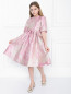 Платье из фактурного жаккарда Dolce & Gabbana  –  МодельОбщийВид