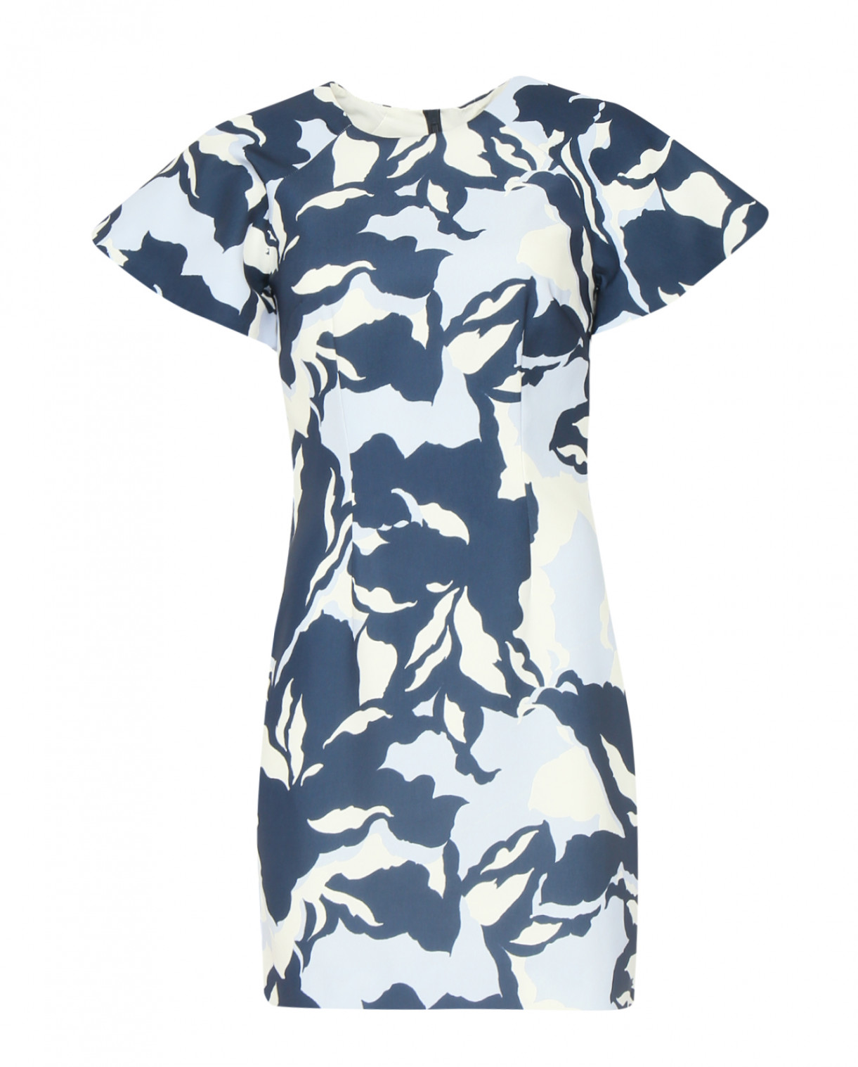 Платье-футляр с узором Keepsake  –  Общий вид  – Цвет:  Фиолетовый