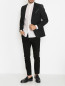Пиджак однобортный на пуговицах Karl Lagerfeld  –  МодельОбщийВид