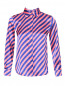 Блуза из шелка с узором полоска Max&Co  –  Общий вид