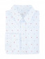 Рубашка из хлопка с узором Jil Sander  –  Общий вид