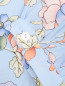 Блуза из вискозы и шелка с цветочным узором PennyBlack  –  Деталь1
