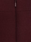 Однотонная юбка из шерсти Moschino  –  Деталь