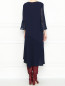 Платье-футляр с контрастной отделкой Marina Rinaldi  –  МодельВерхНиз1