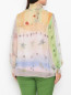 Блуза с цветочным узором Marina Rinaldi  –  МодельВерхНиз1