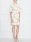 Платье-футляр с цветочным узором Giambattista Valli  –  Модель Общий вид