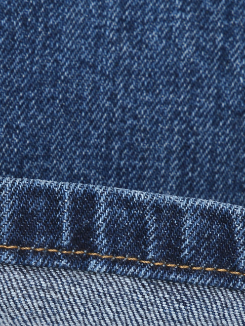 Хлопковые джинсы с принтом - Деталь2