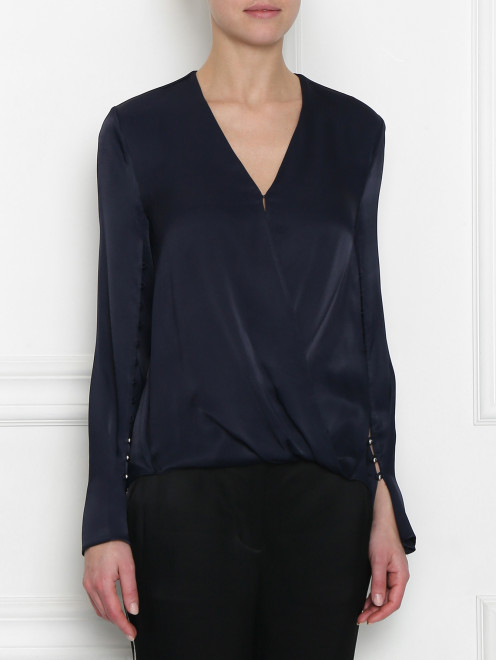 Блуза с разрезами на рукавах 3.1 Phillip Lim - МодельВерхНиз
