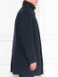 Удлиненная куртка с вставками из кожи и отстегивающимся подкладом Gimo'S  –  Модель Верх-Низ2