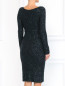 Платье из кашемира и шелка, декорированное пайетками Donna Karan  –  Модель Верх-Низ1