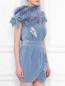 Платье-мини декорированное пайетками Elisabetta Franchi  –  МодельВерхНиз
