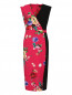 Платье-футляр с цветочным узором Marina Rinaldi  –  Общий вид